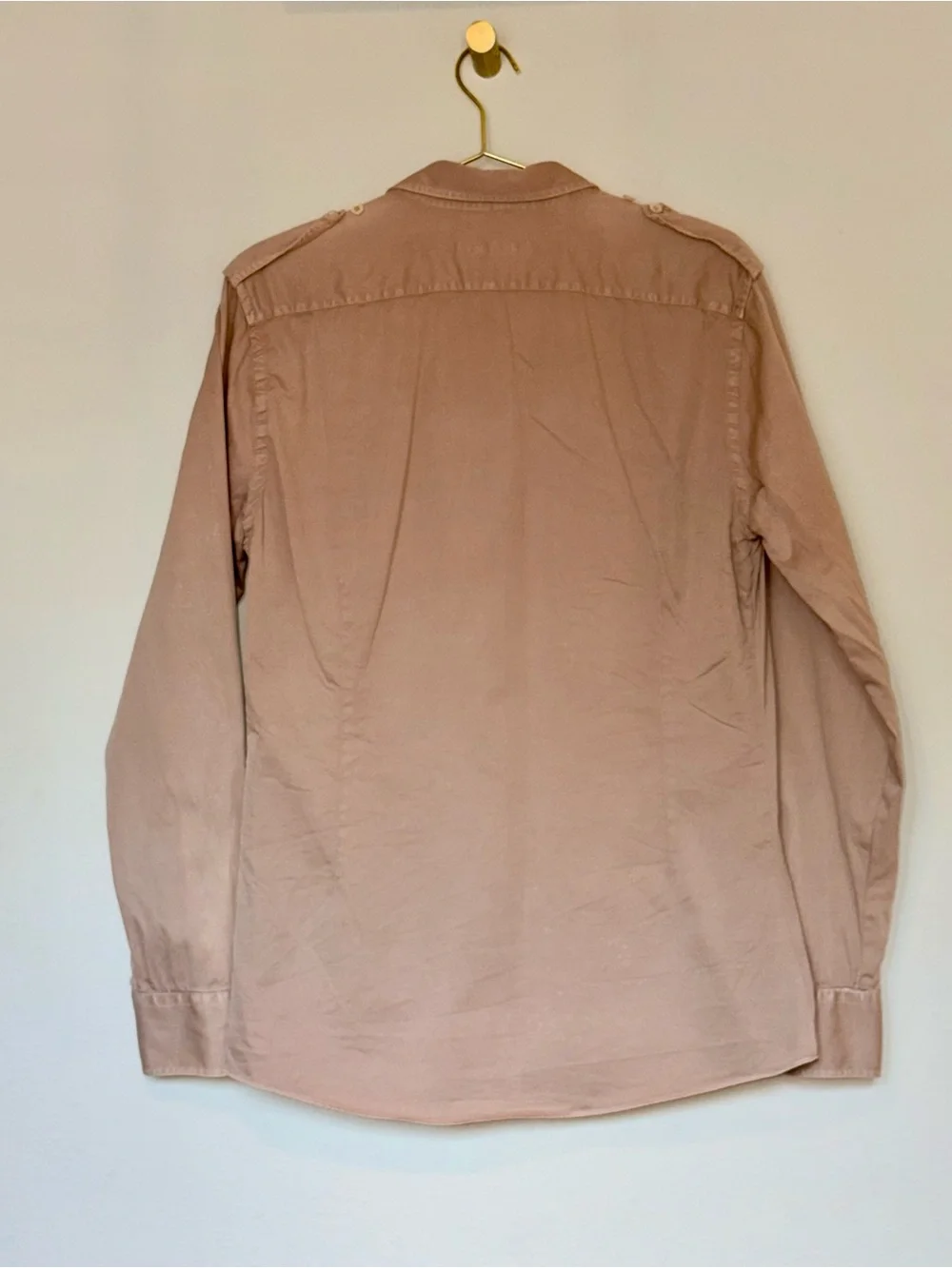 Gucci Men's Button-Down Shirt in Taupe
